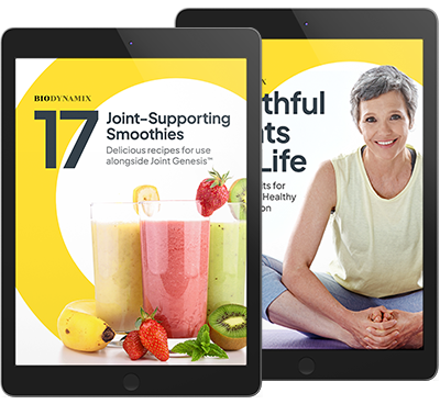 Joint Genesis free bonus eBooks — included with 3 and 6 bottle orders
